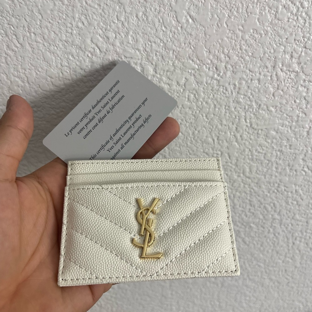 YSL card holder